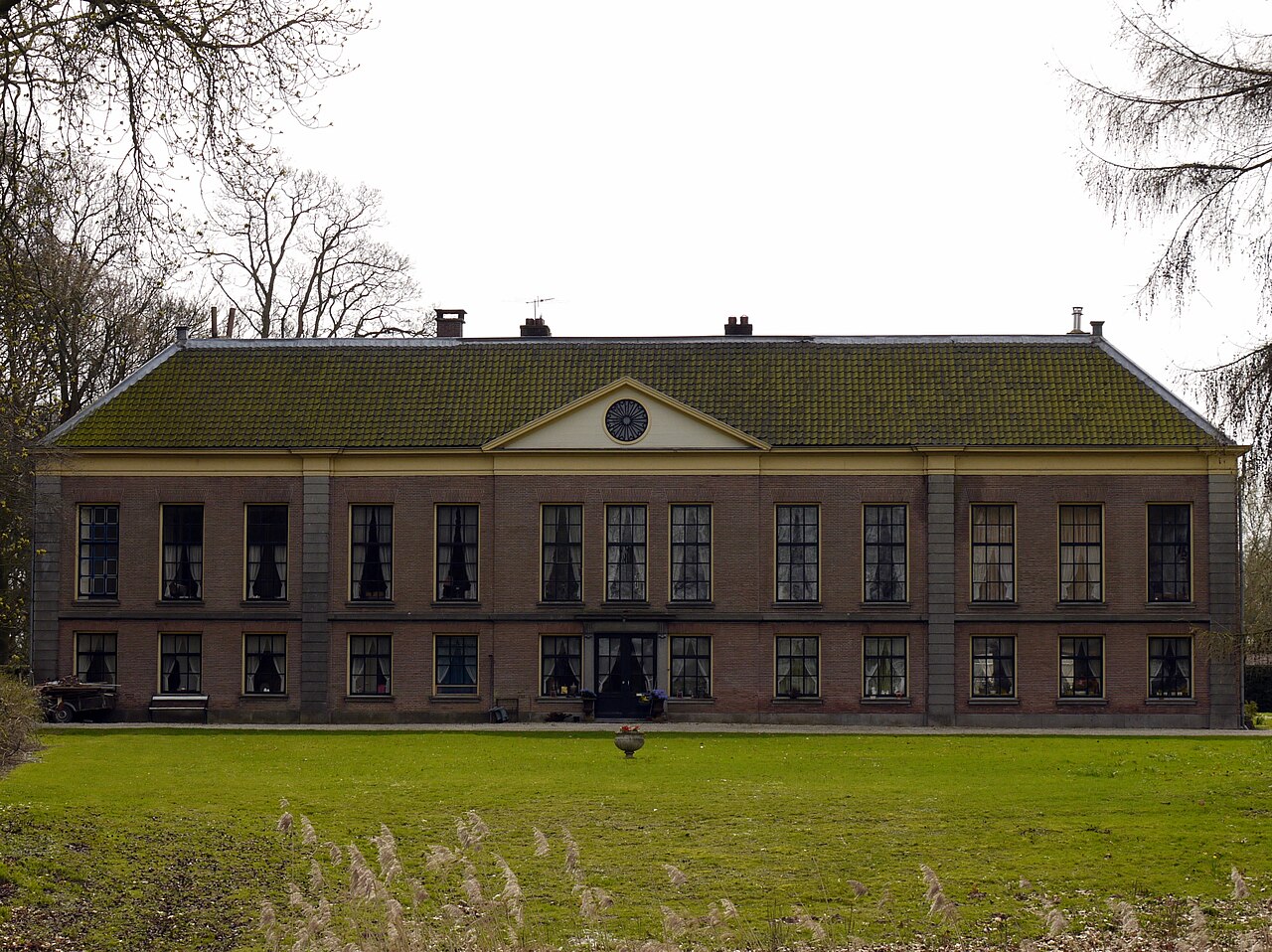 The historic country house on the Mariënwaerdt estate in Beesd
